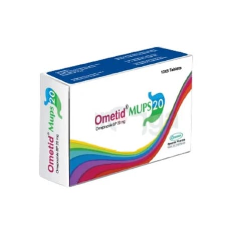 Tablet Ometid MUPS 20mg (50pcs)